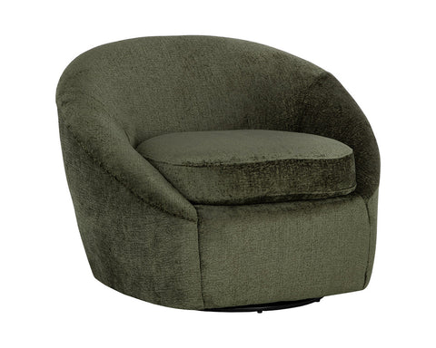 Bliss Green Swivel Accent Chair-1