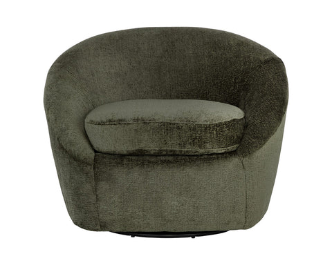Bliss Green Swivel Accent Chair-2