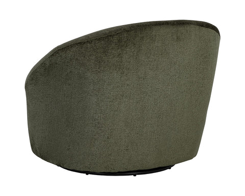 Bliss Green Swivel Accent Chair-5