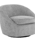 Bliss Grey Swivel Accent Chair -1