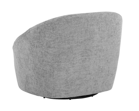 Bliss Grey Swivel Accent Chair -4