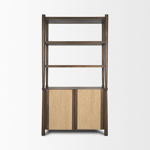 Bondi Solid Mango Wood Shelving Unit-2
