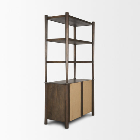 Bondi Solid Mango Wood Shelving Unit-4