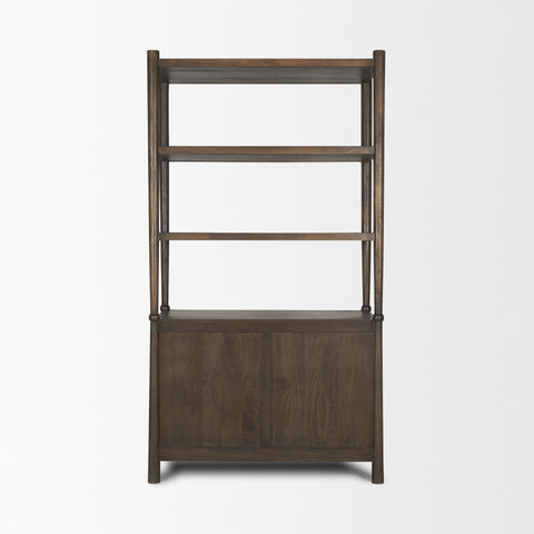 Bondi Solid Mango Wood Shelving Unit-5
