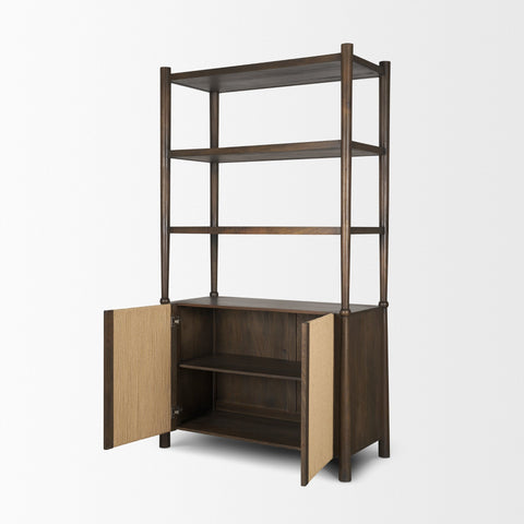 Bondi Solid Mango Wood Shelving Unit-6