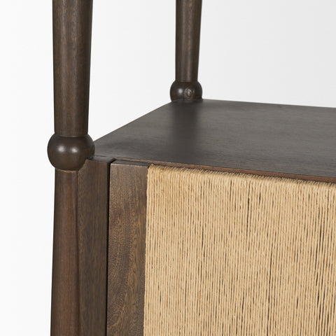 Bondi Solid Mango Wood Shelving Unit-8