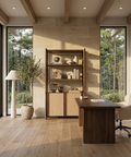 Bondi Solid Mango Wood Shelving Unit