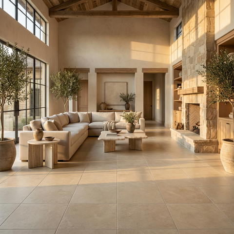 stone look floor tile