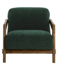 Bosco Green Fabric Accent Chair -2