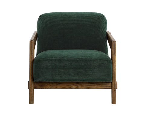 Bosco Green Fabric Accent Chair -2