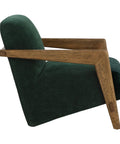 Bosco Green Fabric Accent Chair -4