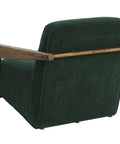 Bosco Green Fabric Accent Chair -5