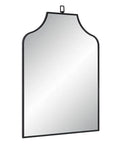 Breda Black Modern Wall Mirror-2