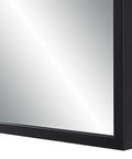 Breda Black Modern Wall Mirror-3