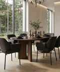 Brently Grey Upholstered Dining Chair