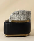 Brinda Black Swivel Accent Chair-3