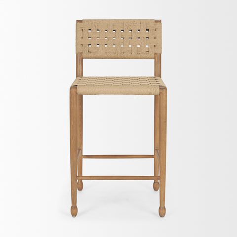 Brinley Modern Woven Counter Stool -2
