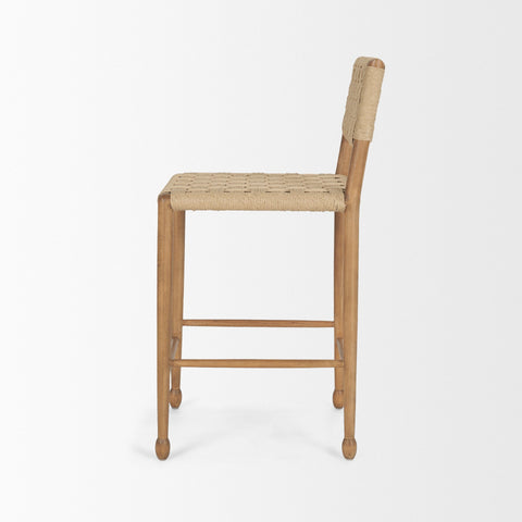 Brinley Modern Woven Counter Stool -3