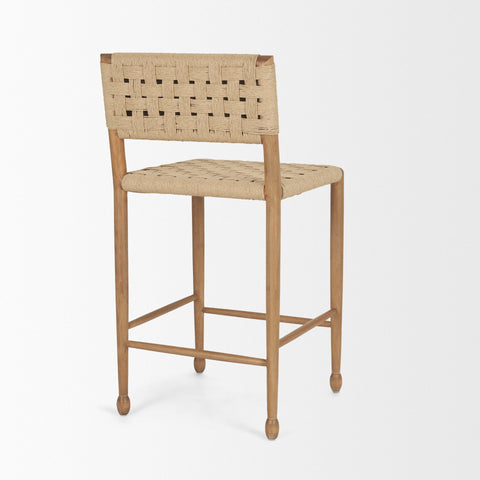 Brinley Modern Woven Counter Stool -5