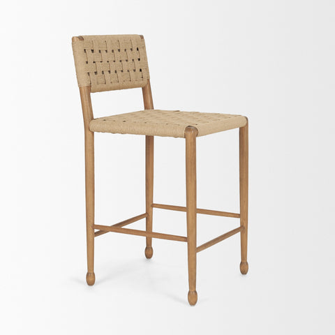 Brinley Modern Woven Counter Stool -6