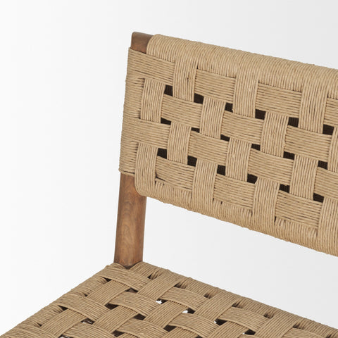 Brinley Modern Woven Counter Stool -7
