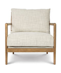 Brit Cream Performance Fabric Accent Chair-1