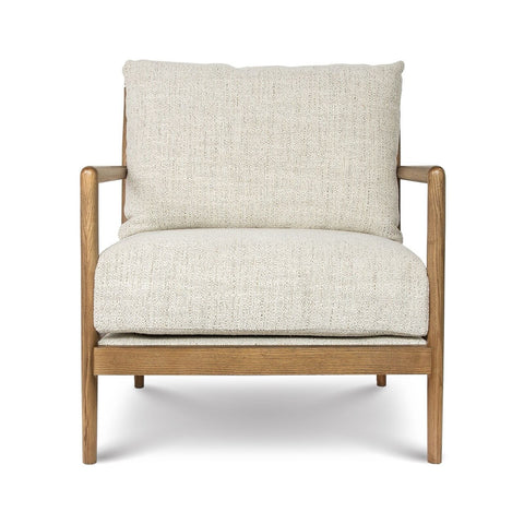 Brit Cream Performance Fabric Accent Chair-1