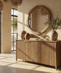 pine wood sideboard cabinet