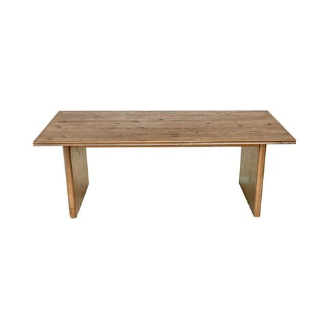 Britanica Reclaimed Pine Wood Dining Table-2