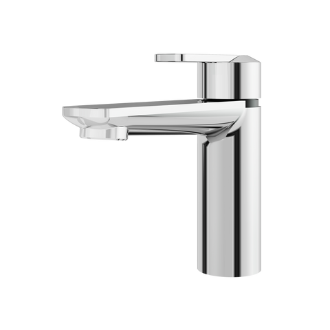 C67 Polished Chrome Single Hole Bathroom Faucet
