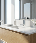 C67 Polished Chrome Single Hole Bathroom Faucet