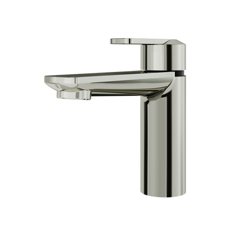C67 Polished Nickel Single Hole Bathroom Faucet