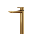 C67 Tall Brushed Gold Single Hole Bathroom Faucet -1
