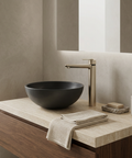 C67 Tall Brushed Nickel Single Hole Bathroom Faucet 