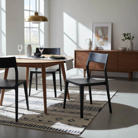 Catania Black - Dining Chair LH (Set Of Two)