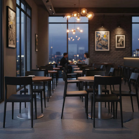 Catania Black - Dining Chair LH (Set Of Two)