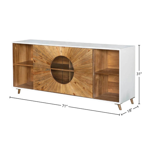 reclaimed pallet wood storage cabinet