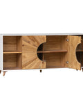 reclaimed pallet wood storage cabinet