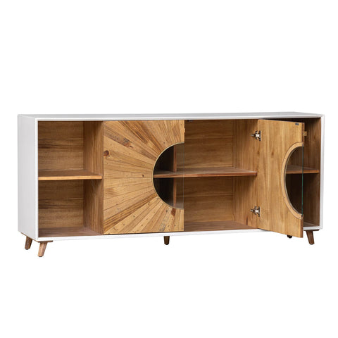 reclaimed pallet wood storage cabinet