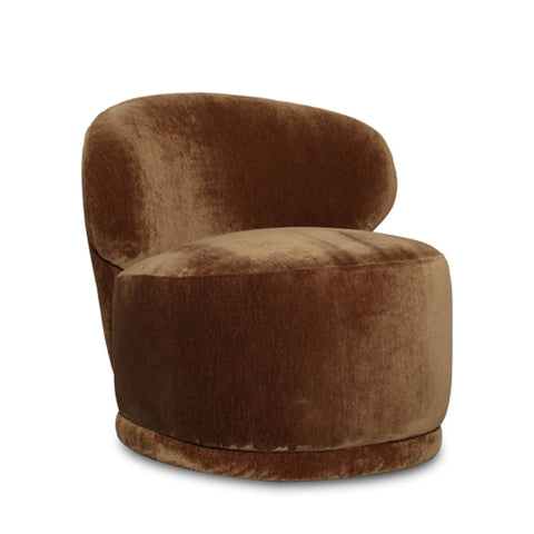 Rollo Velvet Bronze - Accent Chair LH