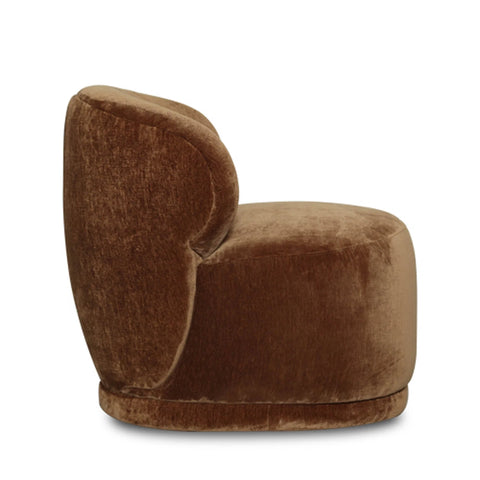 Rollo Velvet Bronze - Accent Chair LH