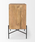 Cairo Light Brown Mango Wood Accent Cabinet-3