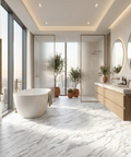 Calacatta 5mm Waterproof Luxury Vinyl Tile 24"x24"