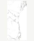 white marble look tile