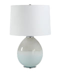 Calais Light Blue Glass Table Lamp -1