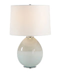 Calais Light Blue Glass Table Lamp -2