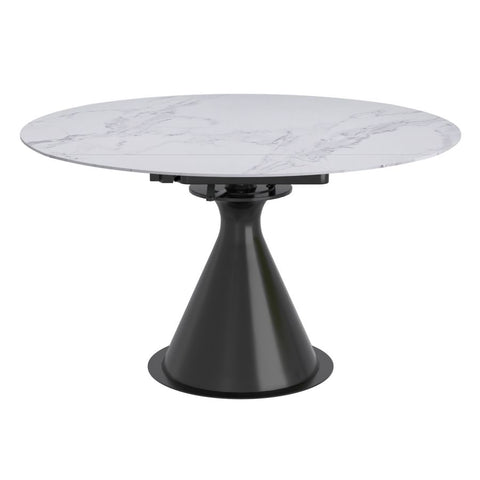 Calisto White Extendable Sintered Stone Dining Table