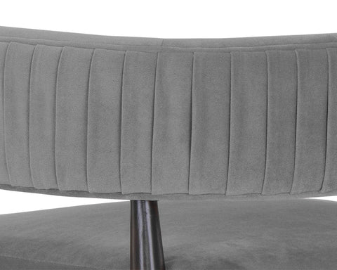 Callem Charcoal Modern Upholstered Counter Stool-4