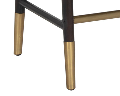 Callem Charcoal Modern Upholstered Counter Stool-5