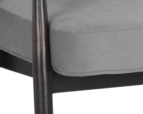 Callem Charcoal Modern Upholstered Counter Stool-6